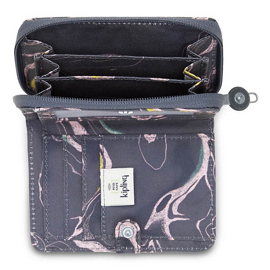 Kipling Money Love Classic Printed Small Wallet Lommebok Grå | NO 1018ZU